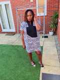 Monochrome Kaftan