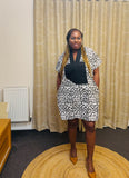Monochrome Kaftan