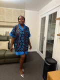 Blazer Dress - Blue
