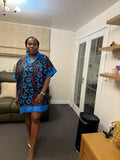 Blazer Dress - Blue