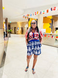 Comb Shorts Set