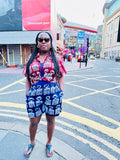Comb Shorts Set