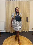 Monochrome Kaftan