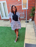Monochrome Kaftan