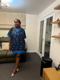 Blazer Dress - Blue