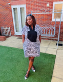 Monochrome Kaftan