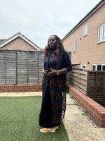 Hooded Basket Kimono