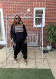 Walida Harem Set Black