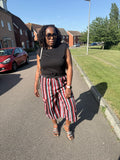 MJ 3/4 Aso Oke Pants
