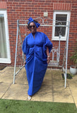 MJ Raw Silk BouBou - Blue