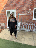 Walida Harem Set Black