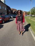 MJ 3/4 Aso Oke Pants