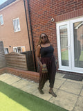 Walida Harem Pants - Coffee