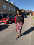 MJ 3/4 Aso Oke Pants
