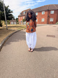 MJ Harem Pants - White