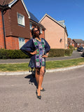 Alphabet Mini Dress
