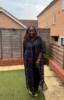 Hooded Basket Kimono