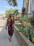 Stoned Basket Kimono