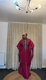 MJ Raw Silk BouBou - Fuschia Pink