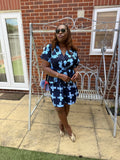 Titi Blue Shorts Set