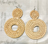 MJ Rattan Earrings