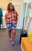 Comb Shorts Set