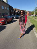 MJ 3/4 Aso Oke Pants
