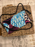 African Print Glasses Pouch