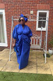 MJ Raw Silk BouBou - Blue