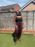 Walida Harem Pants - Coffee