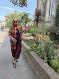 Stoned Basket Kimono