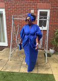 MJ Raw Silk BouBou - Blue