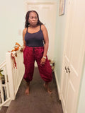 MJ Ankara Crop Pants