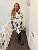 Newspaper Longline Shirt
