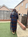 Hooded Basket Kimono