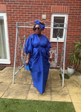MJ Raw Silk BouBou - Blue