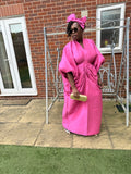 Ruby Raw Silk BouBou