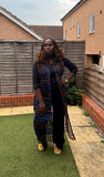 Hooded Basket Kimono
