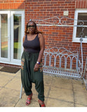 Walida Harem Set Army Green