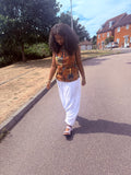 MJ Harem Pants - White