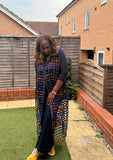 Hooded Basket Kimono