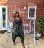 Walida Harem Set Army Green