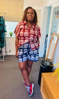 Comb Shorts Set