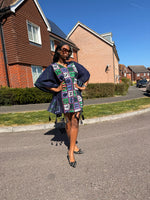 Alphabet Mini Dress