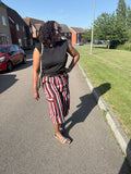 MJ 3/4 Aso Oke Pants
