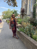 Stoned Basket Kimono