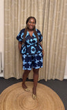 Titi Blue Shorts Set