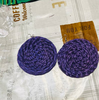 MJ Rattan Earrings