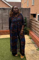 Hooded Basket Kimono