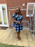 Titi Blue Shorts Set